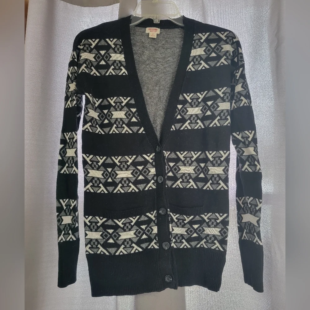 Mossimo Geometric Cardigan - Picture 1 of 2